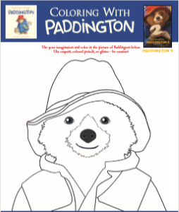 Paddington Bear Color Page
