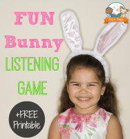 Bunny Listening Easter Game