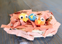Paper Bag Bird Nest