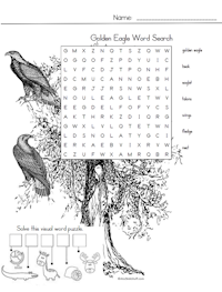 Golden Eagle Word Search