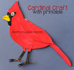 Cardinal Paper Craft