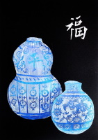 Ming Vases Art Children