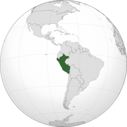 Peru Globe