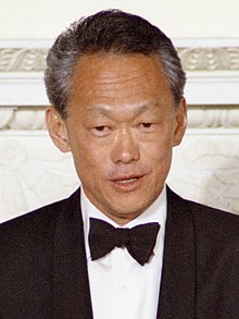 Prime Minister Lee Kuan Yew of Singapore