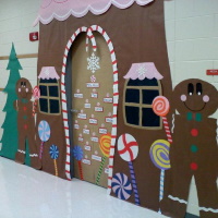 Gingerbread House Classroom Display