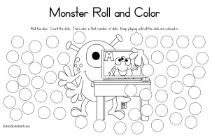Monster Roll Count Color