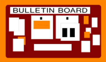 school bulletin board