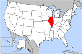 Illinois Map USA