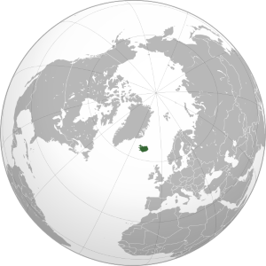 Iceland Globe