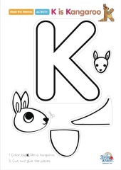 K is Kangaroo craft