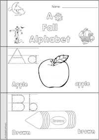 Fall Alphabet