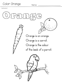 Orange rhyme