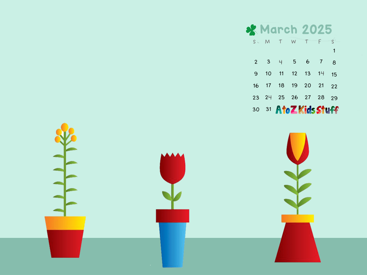 March Desktop Wallpaper