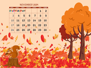 November Desktop Wallpaper