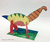 Create Paper Dinosaur Sculptures