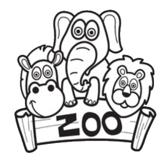 Zoo Coloring Pages For Toddlers 3