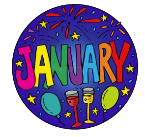 January Activity Calendar