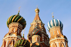 Onion domes of Saint Basil's Cathedral
