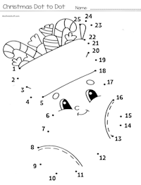 Christmas Dot to Dot