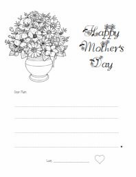 Mother's Day Letter