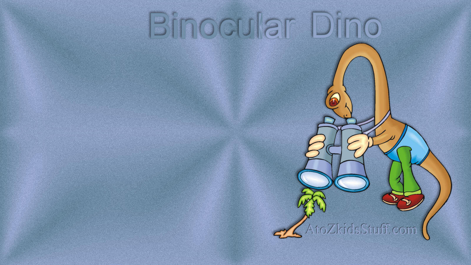 Binocular Dinosaur Desktop Wallpaper